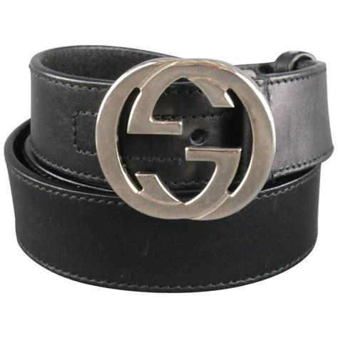 gucci belt with silver double g|black gucci belt silver buckle.